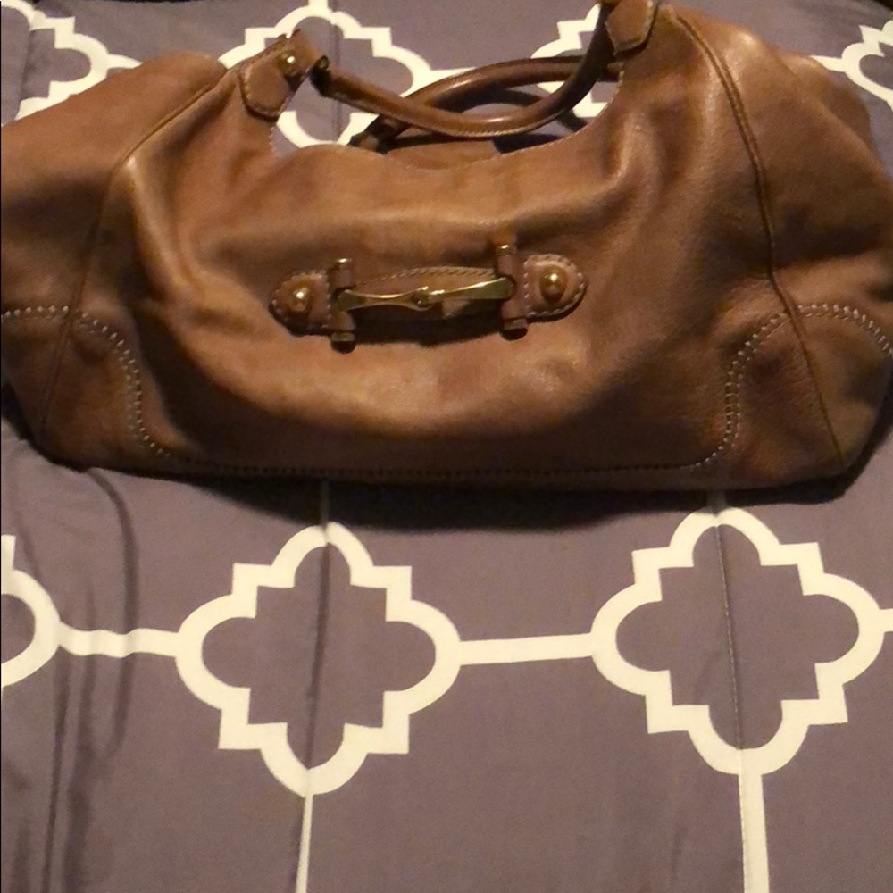 Gucci Brown Grain Leather Hobo Shoulder Bag 223958